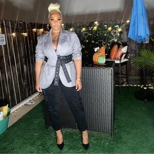 Black Oversized Blazer for a Chic Look